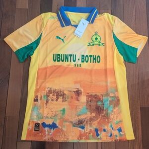 NWT Puma x KidSuper Mamelodi Sundowns Jersey Replica-Men’s Size L 782738 22 NWT